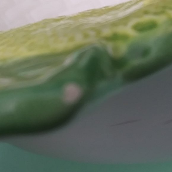 Vintage Fitz and Floyd Fruit Basket Weave Lemon bowl - Picture 14 of 15